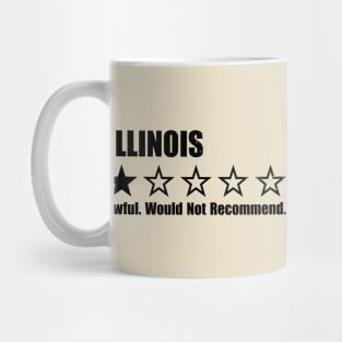 Illinois One Star Review Mug